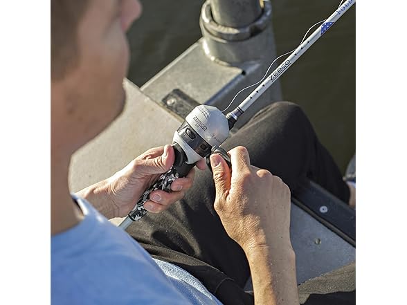 Zebco 33 Folds Honor Spincast Reel Rod Combo