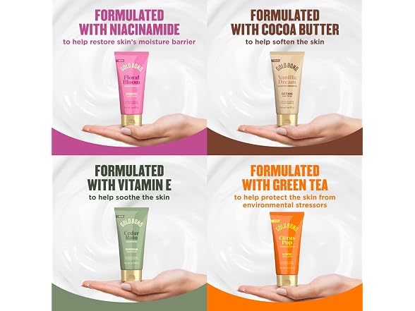 Gold Bond Scented Hand Cream Set Everyday Hand