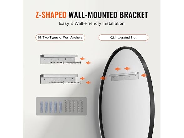 Wall Mounted Makeup Mirror