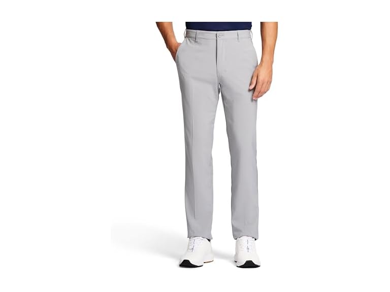 IZOD Men's Golf SwingFlex Slim-Fit Pants, Cinder Block, 33W X 30L