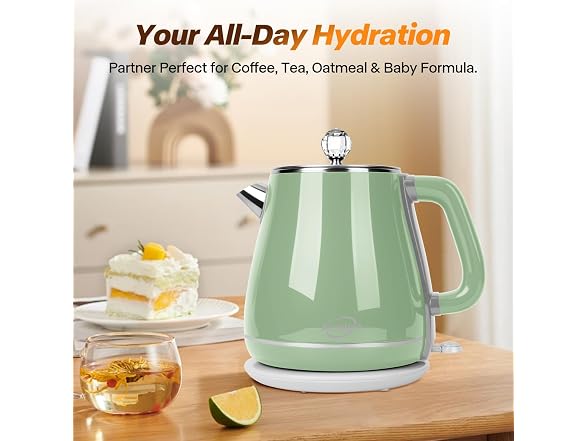 1.8L Electric Kettle, Sage Green