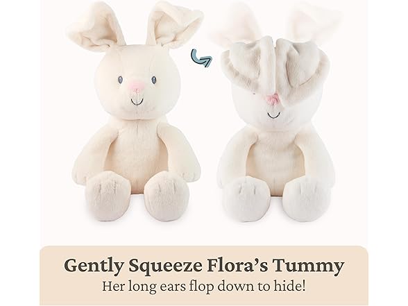 GUND Baby Peek-a-Boo Flora Bunny Plush