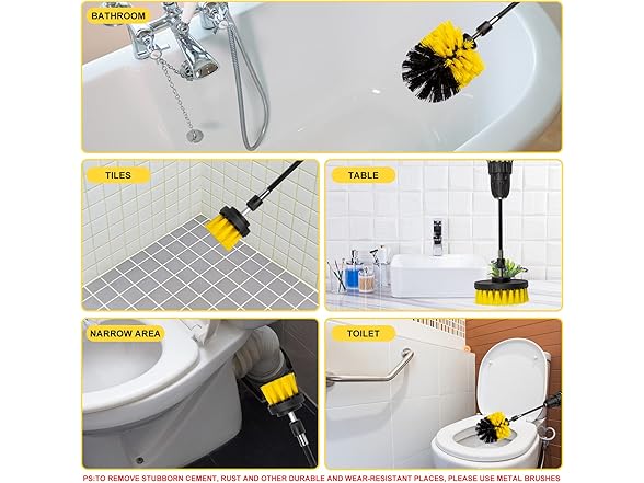 OYGLYG Drill Brush Attachment Kit 431916