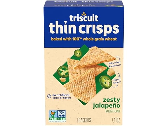 Triscuit Jalapeño Crisps 7.1oz