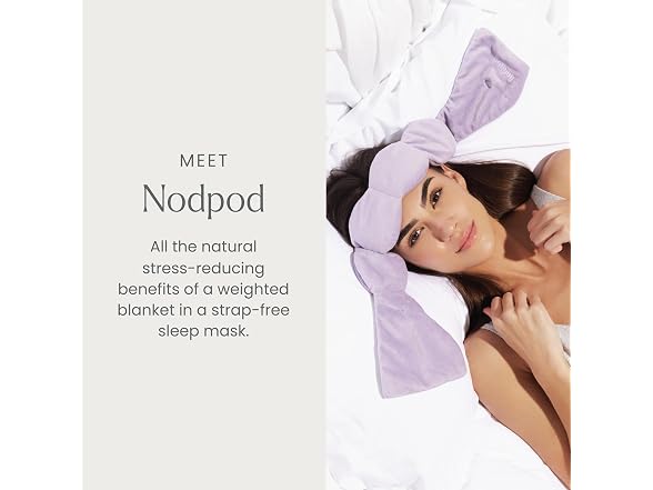 Nodpod Gentle Pressure Sleep Mask Wisteria