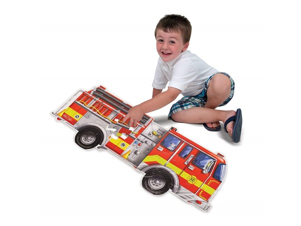 Melissa & Doug Giant Fire Truck Puzzle