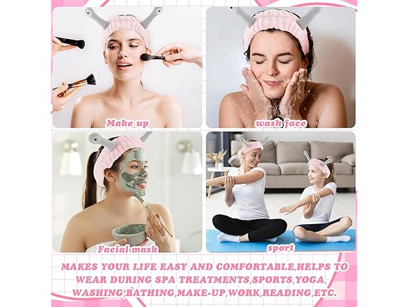 Sibba Coral Fleece Elastic Hairband