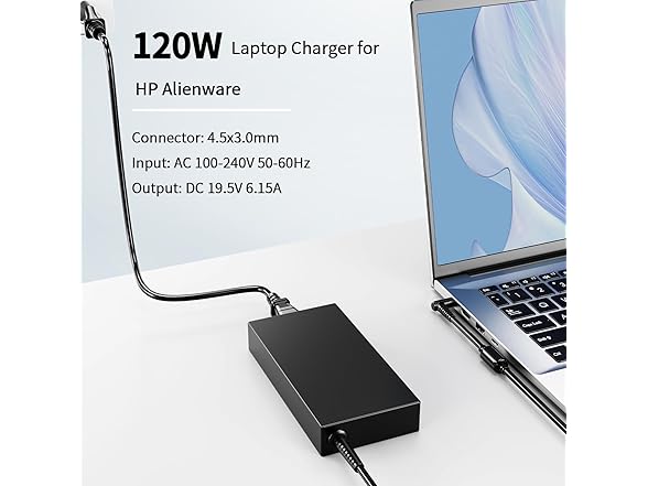 JIAHENGDE 120W AC Charger for HP Envy