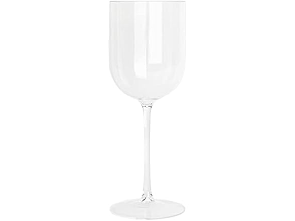 Wine Glasses, Clear, Case of 25 (25 packs x 1)