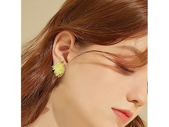 Z NEWDECO Statement Earrings