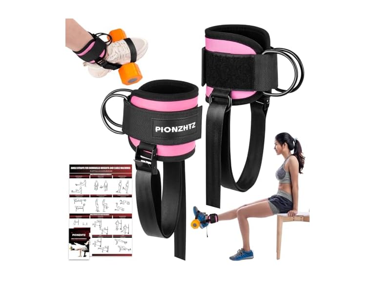 Adjustable Dumbbell Ankle Strap - Gallery 9
