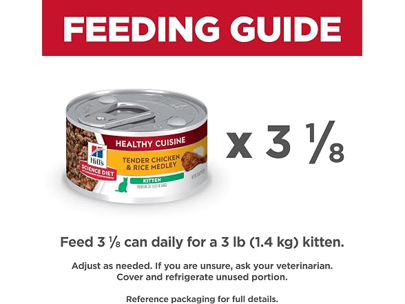 24PK Hill's Science Diet Kitten Healthy Cuisine