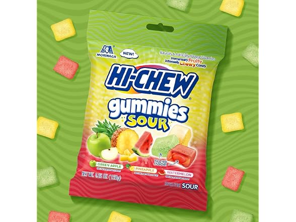 HI-CHEW Gummies Sour Candy Bag