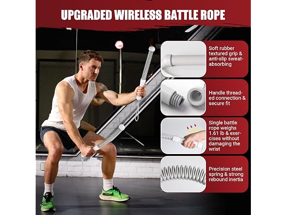 COCTN Cordless Battle Rope