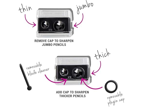 L.A. Girl 3 Way Pencil Sharpener GPS400