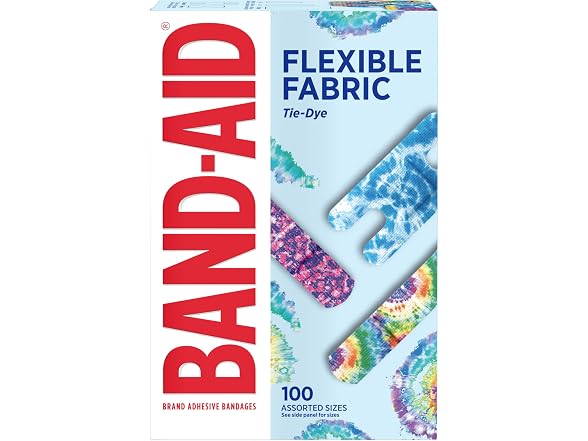 BAND AID Brand Flexible Fabric Adhesive Bandages