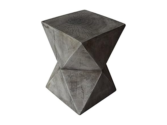 Christopher Knight Home Manuel Weight Concrete Accent Table, Light Gray