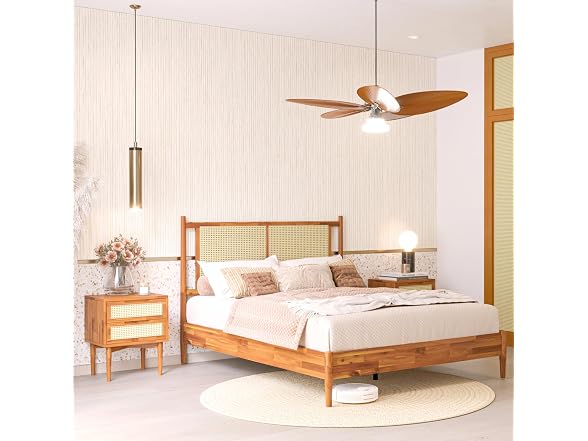 Bme Oliver Headboard Queen Size Bed Frame - 15" Signature