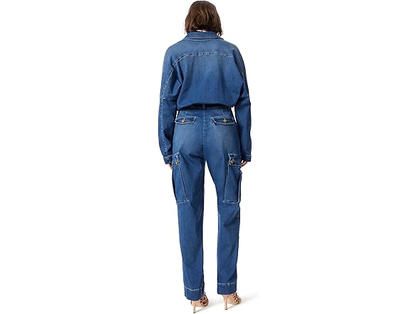 DEE OCLEPPO Women's Denim Jumpsuit