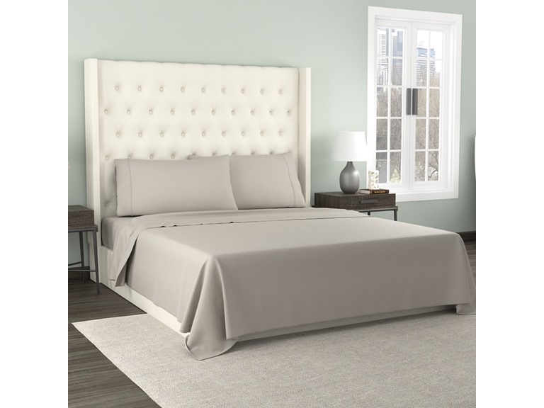 300TC Organic Cotton Percale Sheet Set - Gallery 7