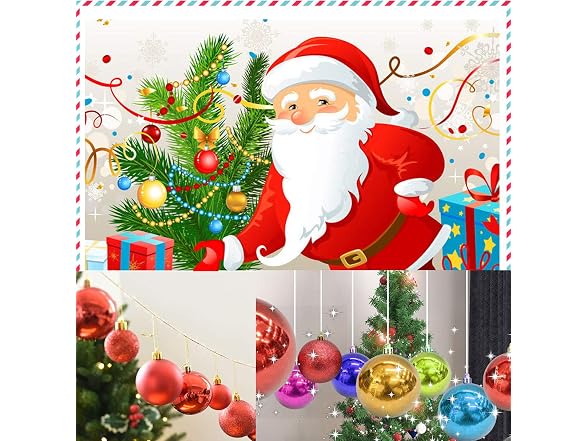 AKOAK 24 Pcs Christmas Ball Ornaments