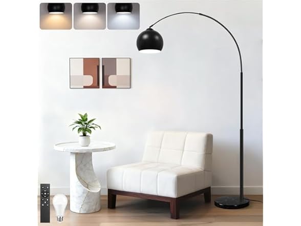 Bairth 77” Arc Floor Lamp