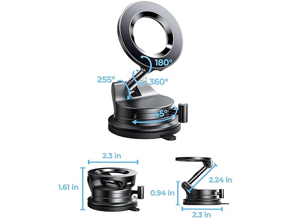 LISEN Vacuum Magnetic Phone Holder