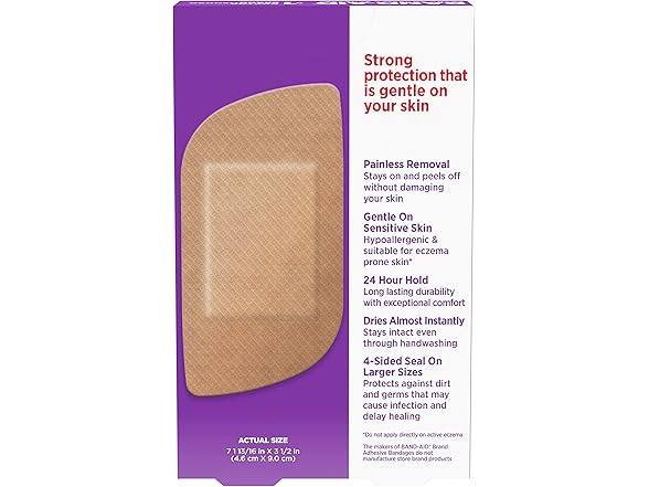 Band-Aid Band-Aid Sensitive Skin XL, 7ct