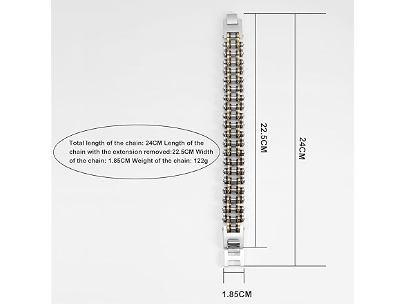 XINXUSP Motorcycle Chain bracelet
