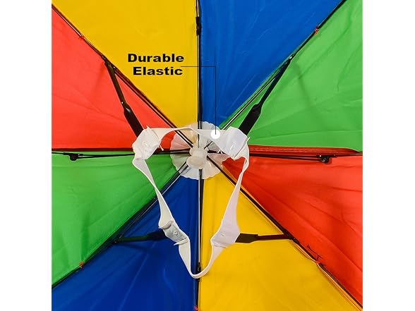 Rainbow Umbrella Fishing Hat 2-Pack