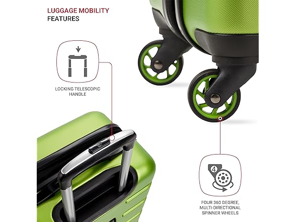 SwissGear 7366 Signature Hardside Expandable 23" Luggage