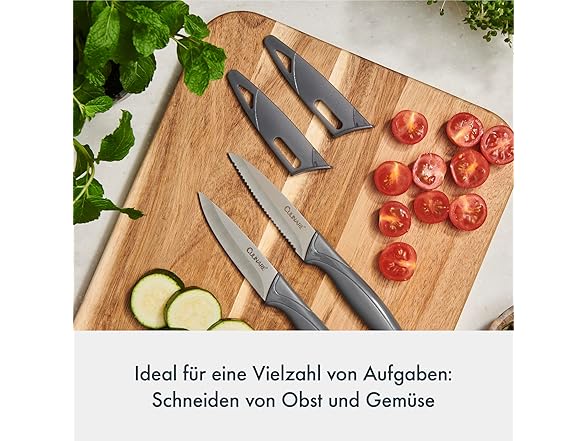 CULINARE 2 Piece Knife Set, Grey