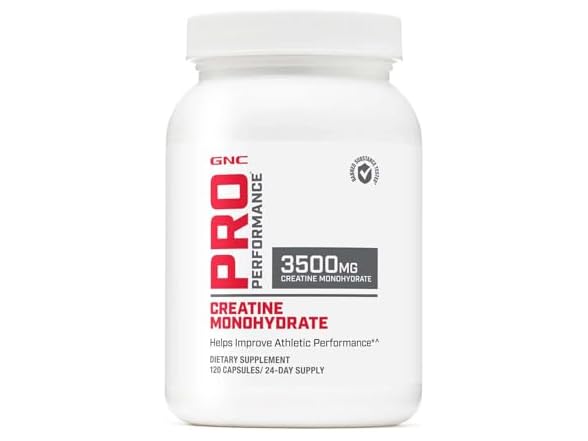 GNC Pro Performance Creatine Monohydrate 120 Count