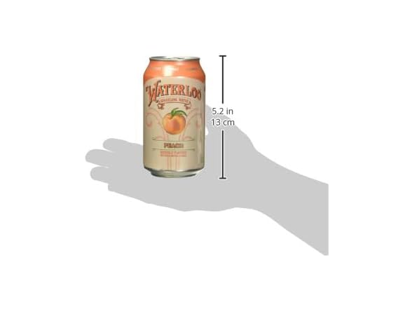 1CT Waterloo Peach Flavored Sparkling Water
