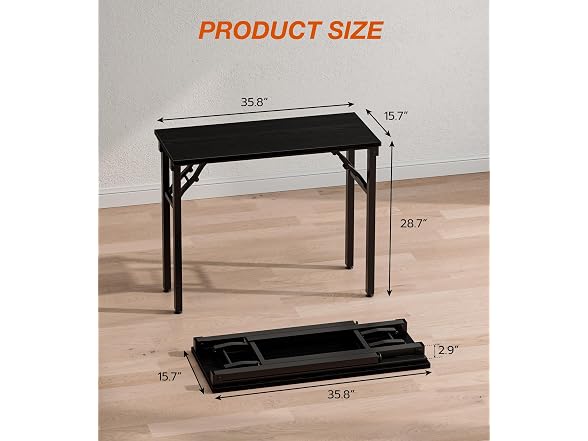 Folding Table Computer Desk