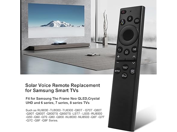 BN59-01385A Solar Voice Remote | Samsung TV