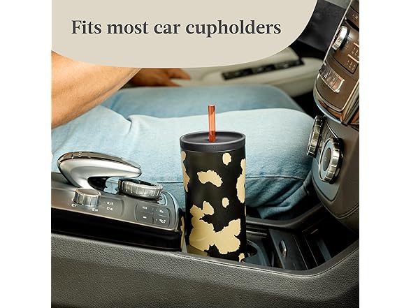 Contigo x Ally Love Streeterville Tumbler, 24oz, Licorice