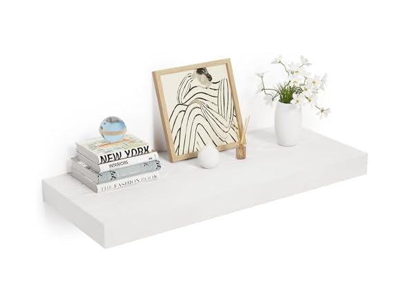 36 x 12 Deep Floating Shelves Wall
