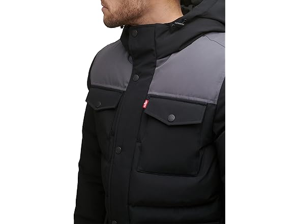 Levis Mens Arctic Cloth Parka