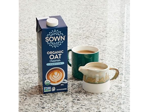 6pk SOWN Organic Oat Creamer Vanilla - Barista
