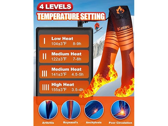 BabyNora Heated Socks