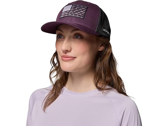 Columbia Unisex PFG Fish Flag Mesh Cap