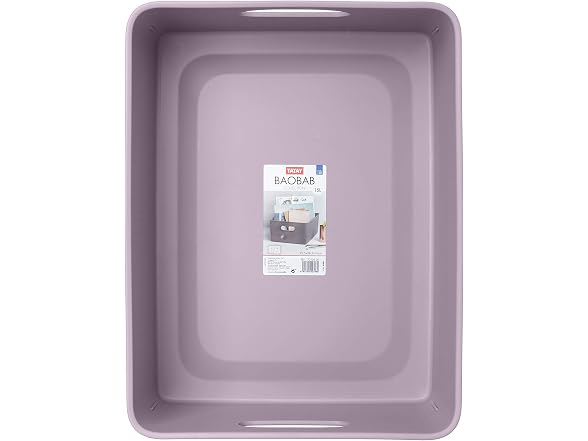 Tatay Baobab Multipurpose Large Storage Basket, Lilac