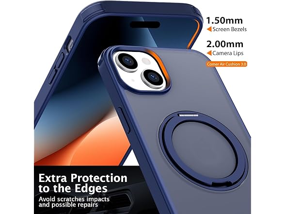 ROSROME for iPhone 15 Plus Case (6.7'')  