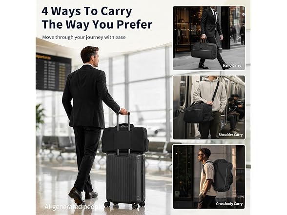 VERAGE Duffel Bag Carry On Suit