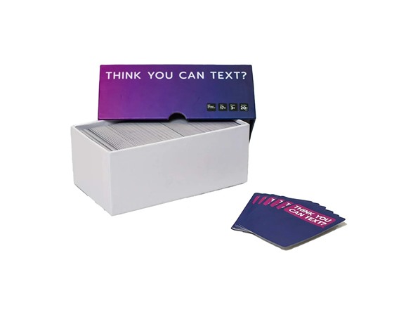 Think You Can Text?  Adult Party Game