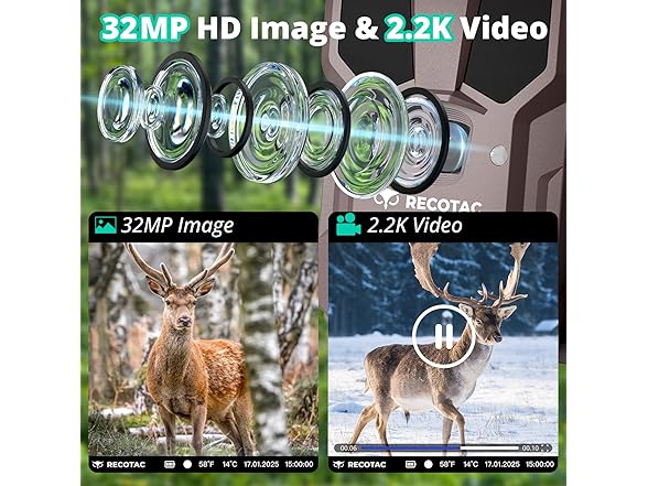 RECOTAC RECOTAC Sense Cellular Trail Camera - 32