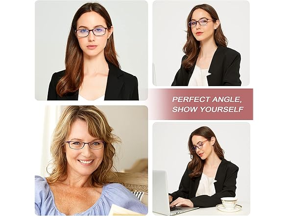 Women's Blue Light Reading Glasses 2-PK