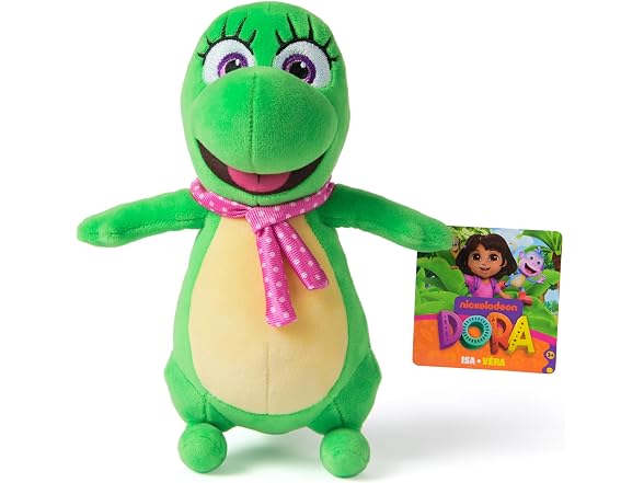 Official Dora Isa Plush Toy, 8-Inch Stuffed Animal