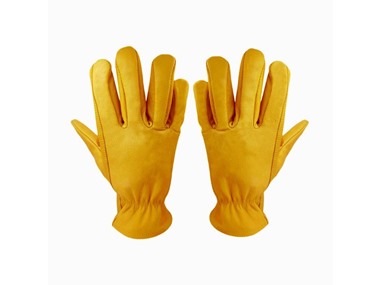 $25.99, Was $149.99, 82% Off! EXXO Yellow Grain Leather Glove 3 pairs dealfomo